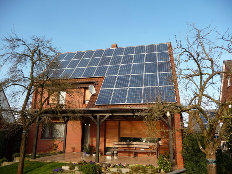 Einfamilienhaus mit perfekter PV-Anlage